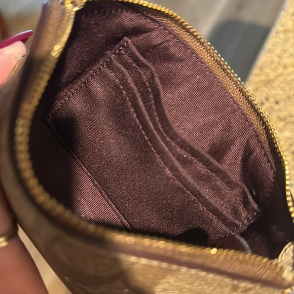 Tan Coach wristlet - Picture 2 of 3